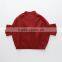 New model batwing sleeve hand knit childrens baby girls sweater outwear