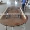 high quality plywood folding long table/plywood rectangular banquet table