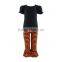 Wholesale Toddler Childrens Boutique Halloween Clothing Sets Girls Ruffle Outfits Fall Baby Kids Clothes
