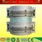 double bellows lateral movement stainless steel expansion joint