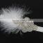 Birds style bulk hair accessories cheap china hair clip handband for baby girls vintage feather hair accessories