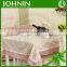 Decorative water proof laced edge floral table cloth