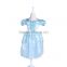 Best selling frozen blue princess dress made in china