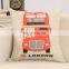 Hot Selling Bus Pattern Pillow Sofa Cushion