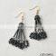 high quality beaded earrings tassel beaded earrings