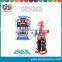 battery operated medium robot with light and music battery operated robot can 360 degree rotation fun electrical robot for child
