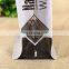 Cheap price eco friendly packaging bag flat bottom custom packaging bag with zip lock