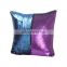 Custom made reversible sequin pillow cover wholesale