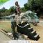 KAWAH Shopping Mall Handmade Attractive Robotic Dinosaur Rides