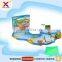 hot selling electric plastic train toy set for sale