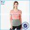 Wholesale women clothing sportwear long sleeve sport shirt