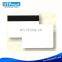 alibaba factory clear credit card size ID white blank plastic pvc cards