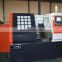 Small turret C axis live tool turning and milling lathe machine