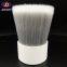 white and grey crimped synthetic brush filament