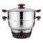 Multi-function Home Makes Healthy 3 Tier Steamer Stainless Steel Electric Food Steamer With Stackable Baskets