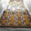 JYFQ0180 304 laser cutting morden stainless steel gold room divider