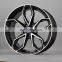 18*8.5j et 35 black aluminum alloy wheel car wheel with good quality