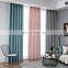 Thick Cotton and Linen Customized Star Design Jacquard Curtains Blackout