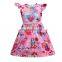 Summer Princess Print Dress Toddler Girls Dress Cute Fashion Summer Clothes