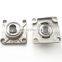 SF204 20mm Bore Stainless Steel Square Block Housing Bearing 20x86x64 mm