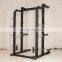 High quality Hot sale commercial fitness equipment gym use machine YW-1716B Half  Power Rack