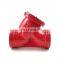 DN200 ASIN Cast Iron Groove Y Strainer