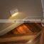 Motion sensor light, cordless battery powered LED night light, stair magnet wall light