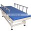 Two sections adjustable backrest hospital medical examination couch table with paper roller holder