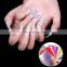 Hot Style Flame Laser Fire Adhesive Nail Stickers For Nail Beauty Art Diy Decoration