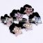 High Quality Hot Sale Women Crystal Rhinestone Pearl Hair Bands Rope Elastic Ponytail Holder Bowknot