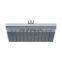 Polished double handle wall mounted bathroom fittings bath shower faucet hot and cold single handle shower mixer taps