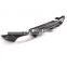 2015 2016 RS style Carbon S3 Rear Bumper Lip for Audi A3 S3 Bumper Sedan