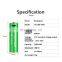 Most Competitive Price 1.5V 3400mWh USB Rechargeable Batteries Lithium Battery with led light