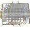 stainless steel wire mesh container shelf wire butterfly cage shed finishing basket