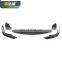 Carbon fiber look AC type Front Bumper Lip for bmw g20 2019-ON Front lip