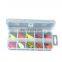 Factory price In Stock 10pcs 3G Peche Copper trout Spoon Lure Kit Hard Bait Fresh Water Trout Bass Fishing Tackle