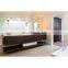 CBMMART double sink classic solid wood bathroom vanity