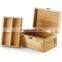Bamboo Wooden Gift Box Natural Wooden Storage Box Custom Handmade Box Wood