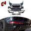 Ch Wholesale Headlight Front Lip Support Splitter Rods Led Headlight Tuning Body Kit For Audi Q5L 2018-2020 To Rsq5