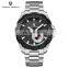 PAGANI PD-1636 Men Fashion Casual Quartz Movement Watch Business Simple Style Stainless Steel Band Watch Auto Date