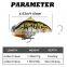 JOHNCOO 115mm Vibration SW Floating Fishing Lure Lipless Crankbaits Sinking Hard Lure Artificial VIB Bait Bass Fishing Lures
