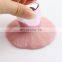 pink electroplating single kabuki brush