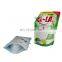custom Hand Soap Liquid Detergent Packing Bag with Nozzle and Handle Standing Up Pouch with Spout
