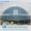 Good quality large span glass roof dome