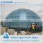 Aesthetic steel dome structure with long span roof