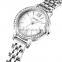 New Arrival Skmei 1711 Wholesale Fashion Designer Lady Watch Women Wristwatch Stainless Steel Quartz Strap
