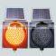 Factory outlet traffic safety light LED flashing solar warning light