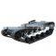 factory direct sale small robot wheelchair rubber track with rc system