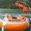 Adult entertainment leisure electric fiberglass barbeque donut boat