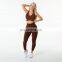 Wholesale Fashion Sexy Bra Scrunch Butt Lift Shorts Leggings Seamless 2/3 Piece Gym Yoga Suit Set For Women Workout Fitness Wear